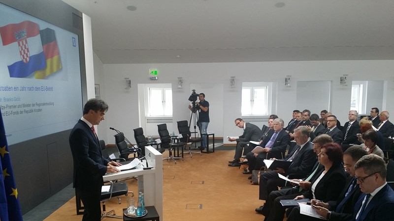Potpredsjednik Vlade Grčić na investicijskom forumu u Berlinu 